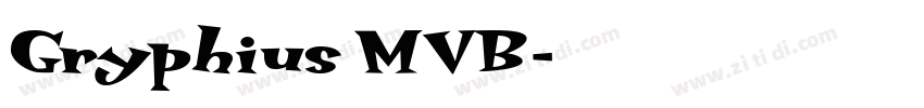 Gryphius MVB字体转换
